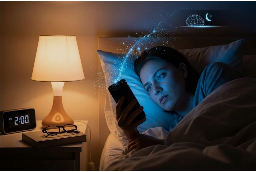 ब्लू स्क्रीन लाइट ,छीन रही आपके रातों की नींद?