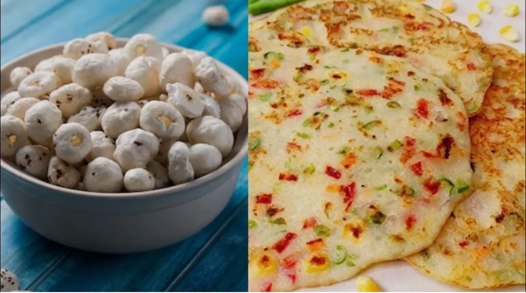 “मखाना चीला”- फटाफट बनने वाली हेल्दी ब्रेकफास्ट रेसिपी।