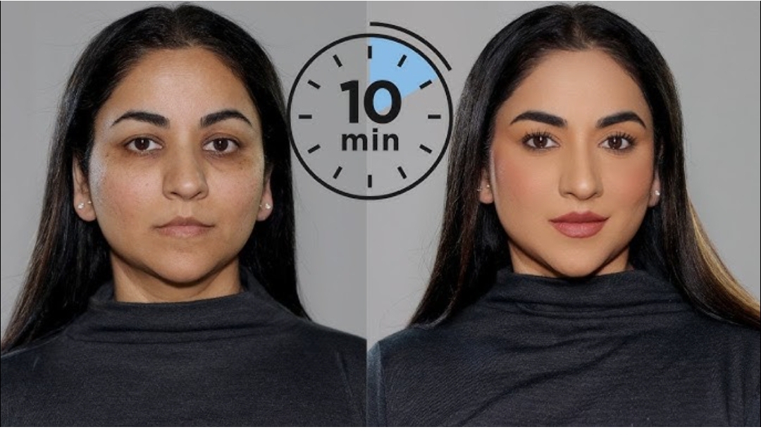 कामकाजी महिलाओं के लिए सिर्फ 10 मिनट की रुटिन मेकअप।